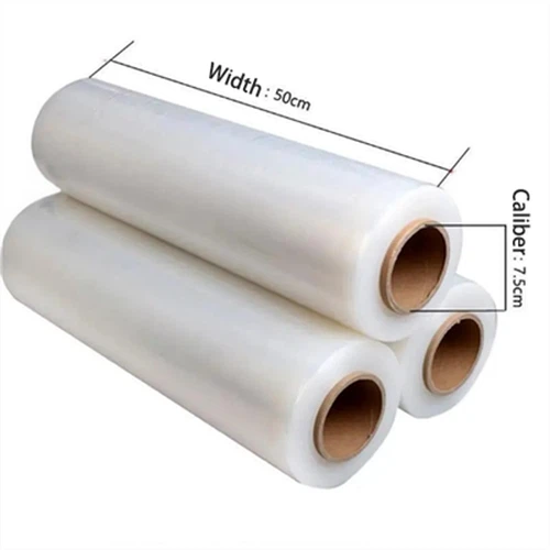 Stretch Film Wrap 500mm W *300m L 23 Microns Διαφανές